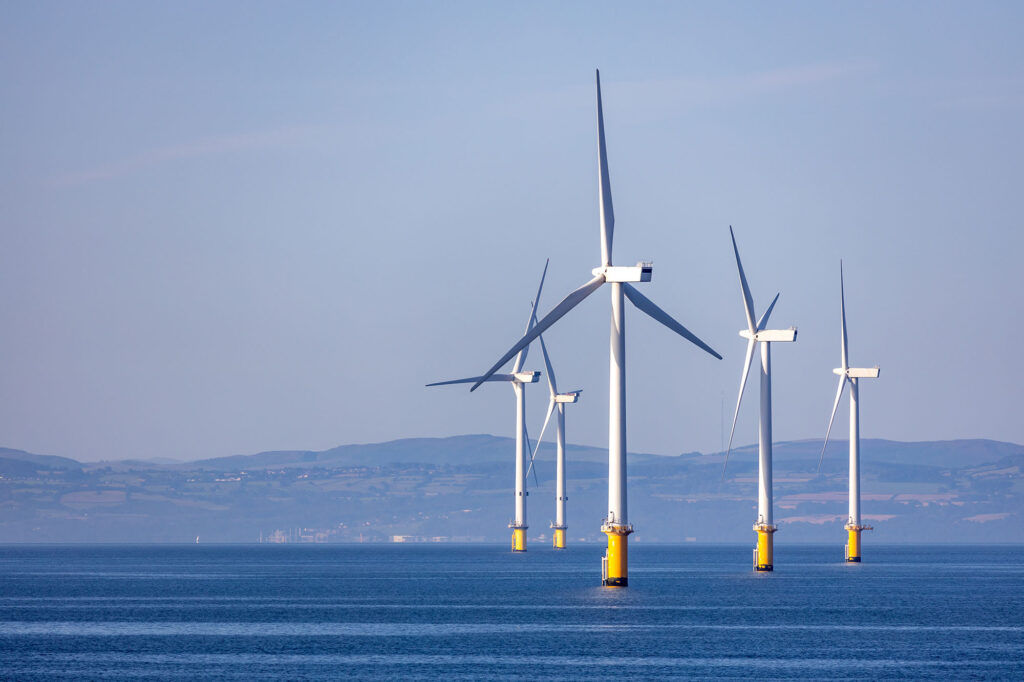 offshore wind power plants